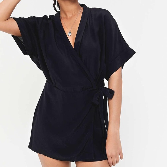 Urban Outfitters Pants - UO Zoe Side Tie Wrap Romper